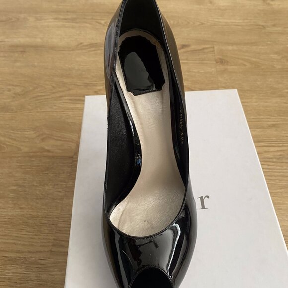 Dior Patent Black Heel Size 39.5 (9) - Picture 5 of 10